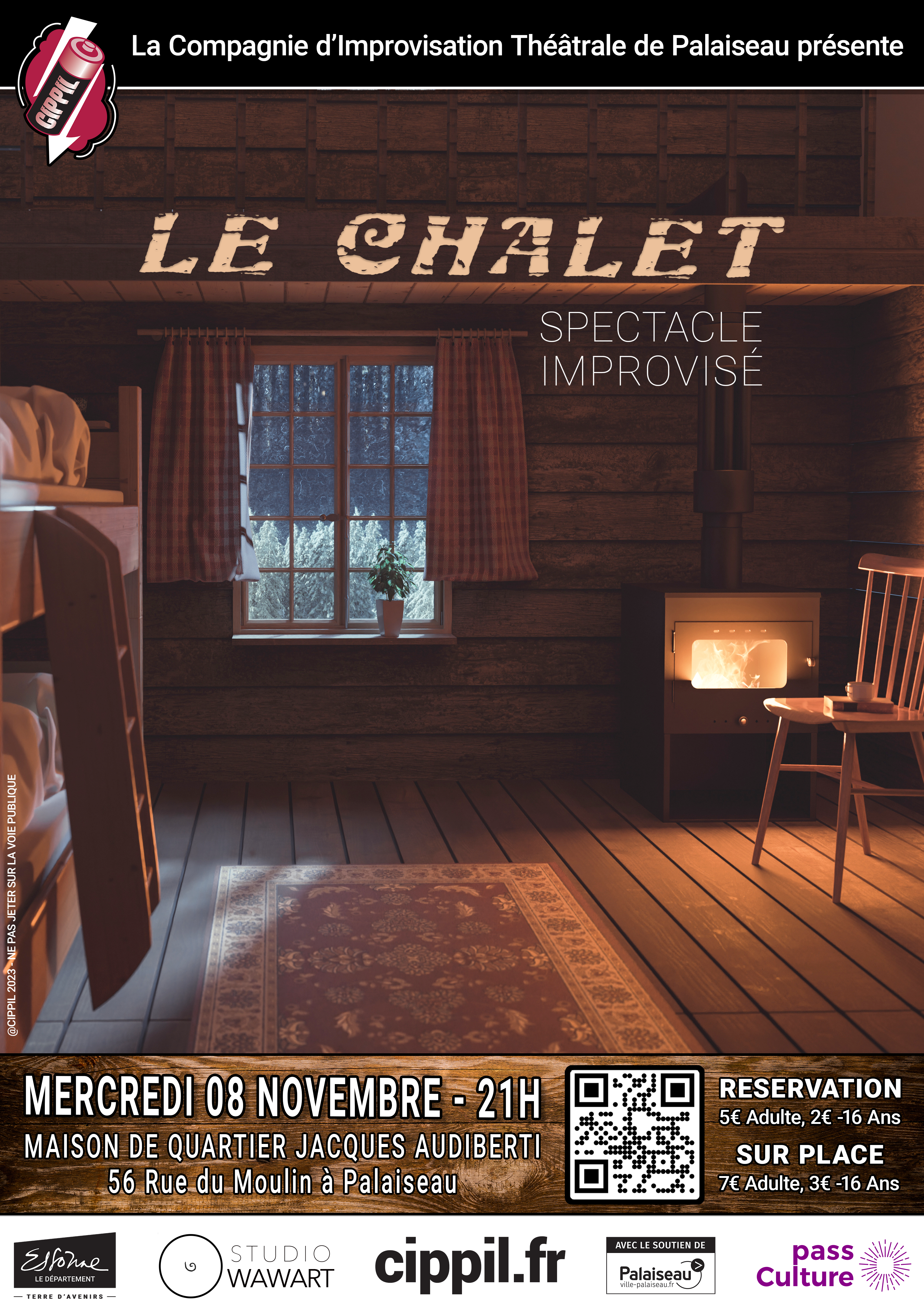 Le Chalet – Pièce de théâtre improvisé