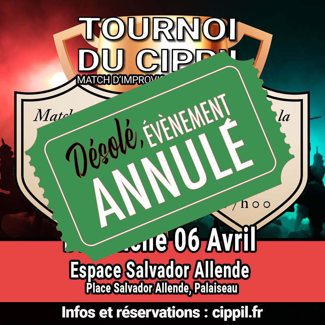 [Annulé] Tournoi Cippil – 3ème Place – 4ème Place – Dimanche 06/04/2025